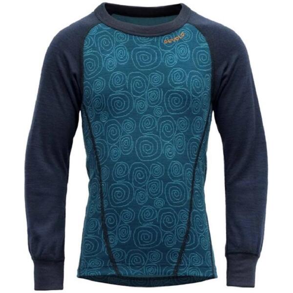 

Термофутболка Devold ( GO 237 223 A ) DUO ACTIVE MERINO SHIRT JR 2023 284A INK 14 (164 см) синий