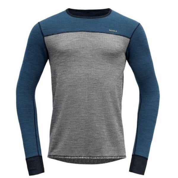 

Термолонгслив Devold ( GO 322 220 A ) KVITEGGA MERINO 230 SHIRT MAN 2023 284A INK S серый