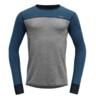 Термолонгслив Devold ( GO 322 220 A ) KVITEGGA MERINO 230 SHIRT MAN 2023 284A INK L серый