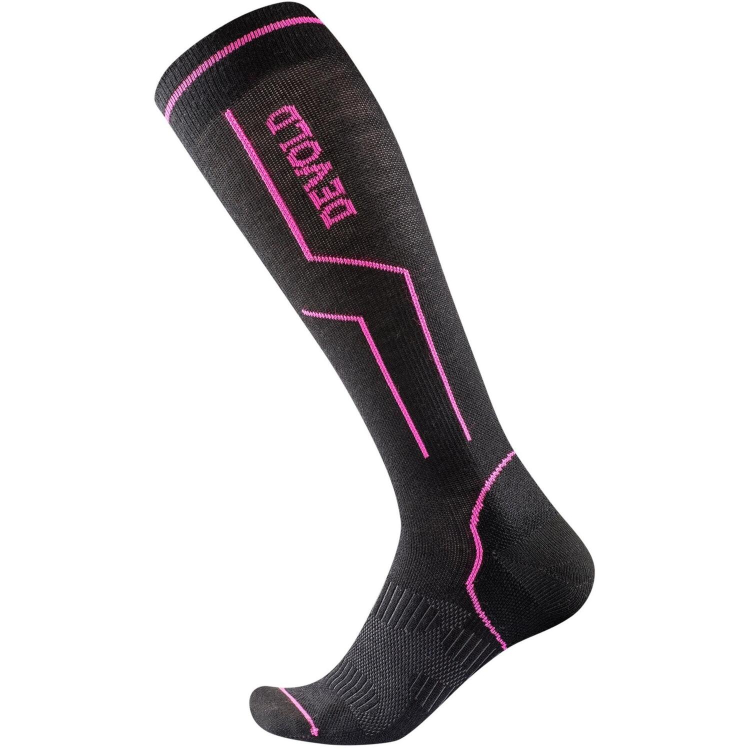 Носки Devold ( SC 555 045 A ) COMPRESSION MERINO SOCK WMN 2023 950A BLACK 38-40 черный фото