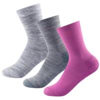 Носки Devold ( SC 593 043 A ) DAILY MEDIUM WOMAN SOCK 3PK 2021 187A ANEMONE MIX 36-40 мультиколор