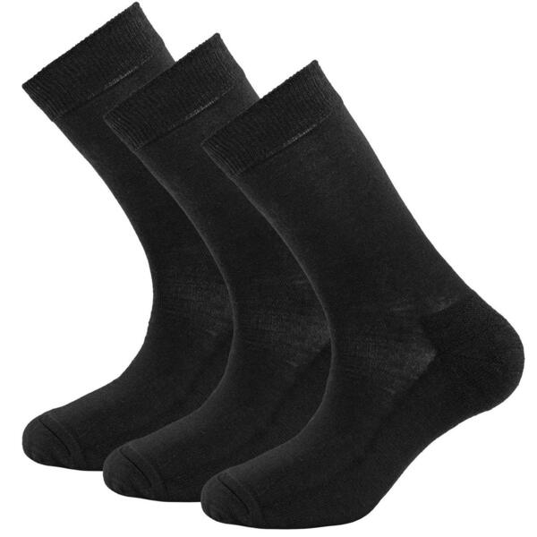 

Носки Devold ( SC 593 063 A ) DAILY MEDIUM SOCK 3PK 2021 950A BLACK 36-40 черный