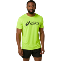 Футболка для бега Asics ( 2011C334 ) CORE ASICS TOP 2024 ELECTRIC LIME / FRENCH BLUE L зеленый