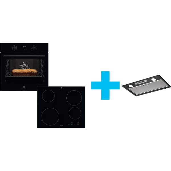 

Комплект Духовой шкаф Electrolux EOF3H50BK+Варочная поверхность индукционная Electrolux EIB60420CK