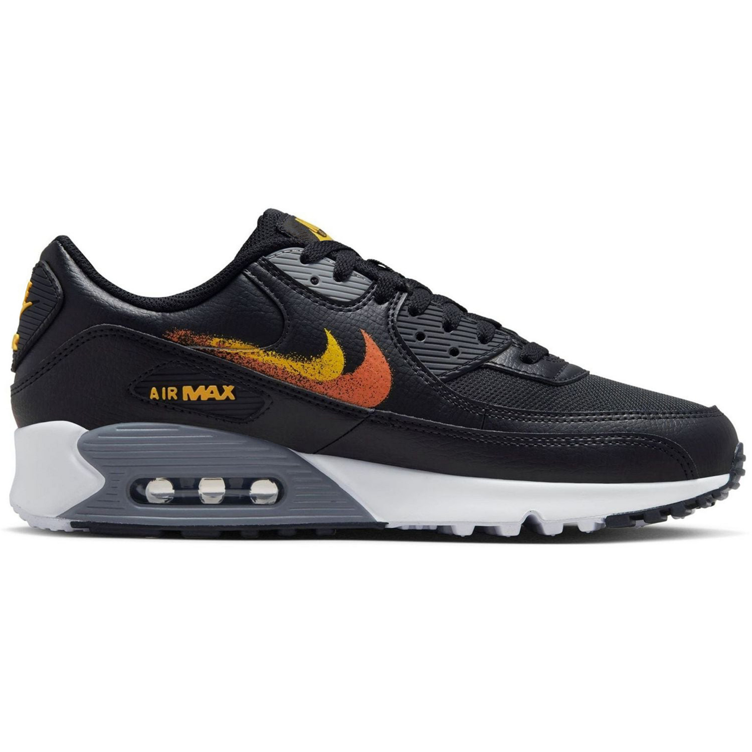 Кросівки чоловічі Nike Air Max 90 FJ4229-001 46 (12 US) чорніфото