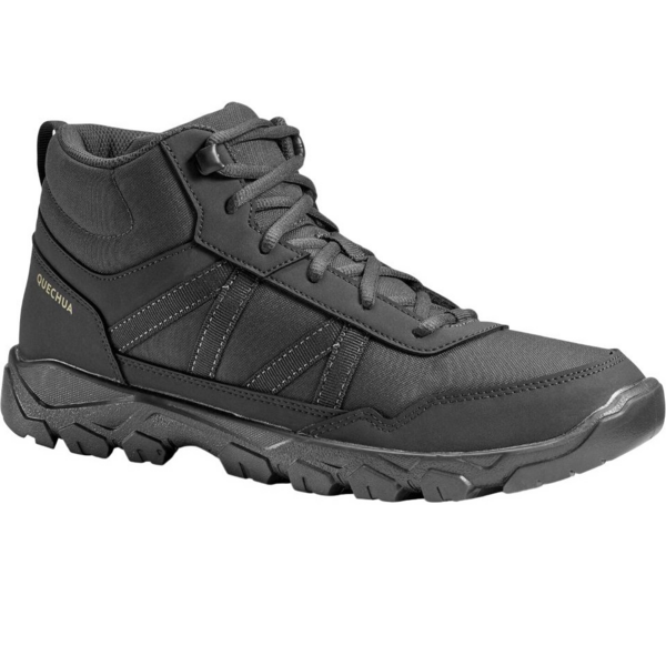 

Ботинки мужские для туризма Quechua NH100 8756701 45 черные