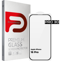 Защитное стекло ArmorStandart Pro 3D для Apple iPhone 16 Pro Black (ARM78031)