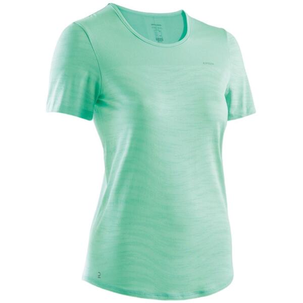 

Футболка женская для бега Kiprun Run 500 Comfort 8841353 XL зеленый