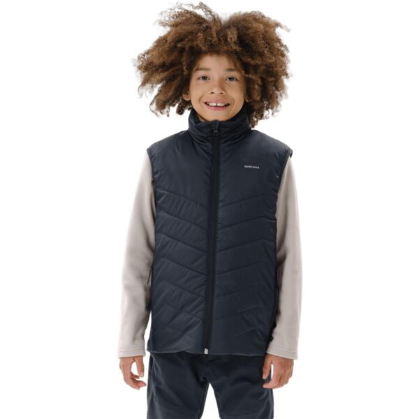 

Жилет детский для туризма Quechua MH500 гибридный 8751498 12-13 р (151-160 см) черный