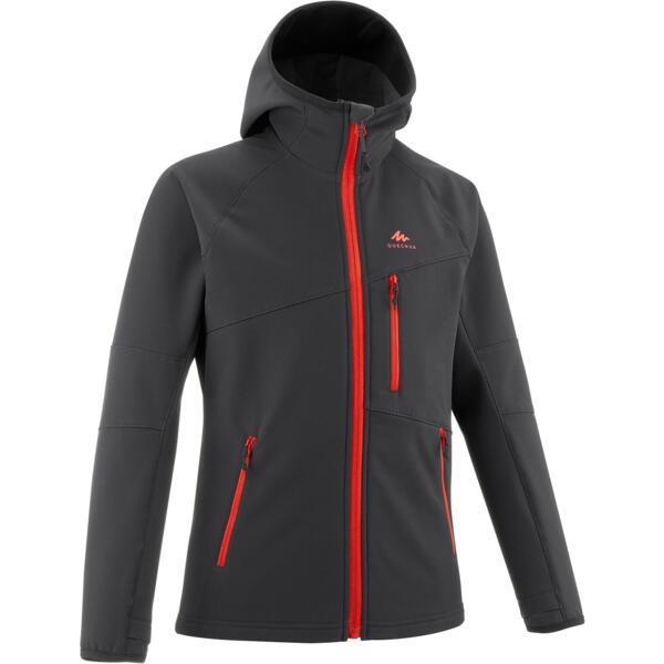 

Куртка детская для туризма Quechua MH550 8645487 14-15 р (161-172 см) черная