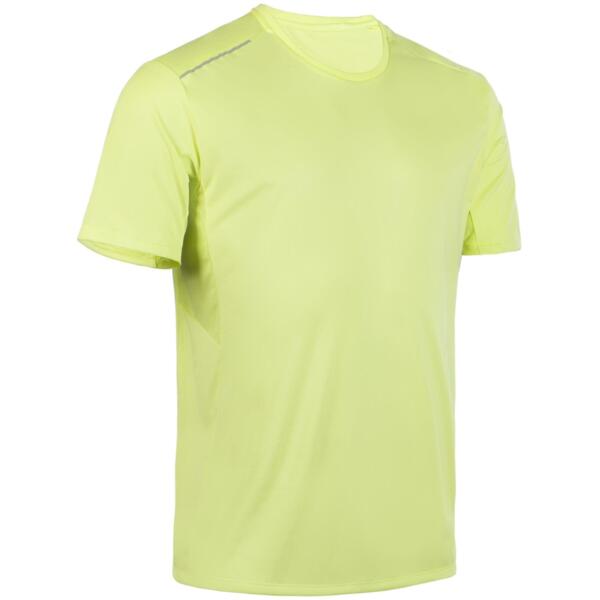 

Футболка мужская для бега Kiprun Run Dry+ 8841386 XL желтая