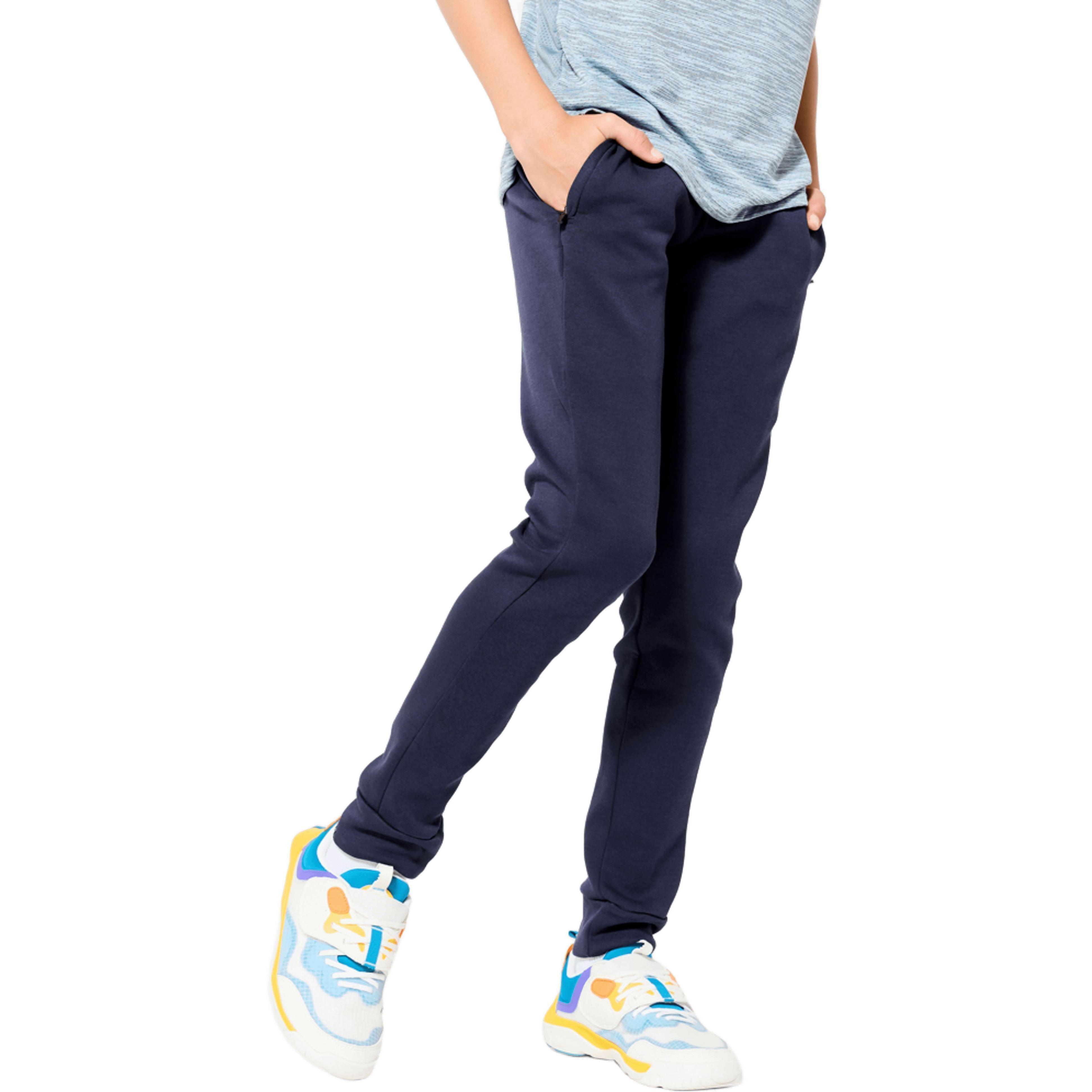 Штаны спортивные для мальчиков Domyos 900 8612544 14-15 р (161-172 см) синие фото 1