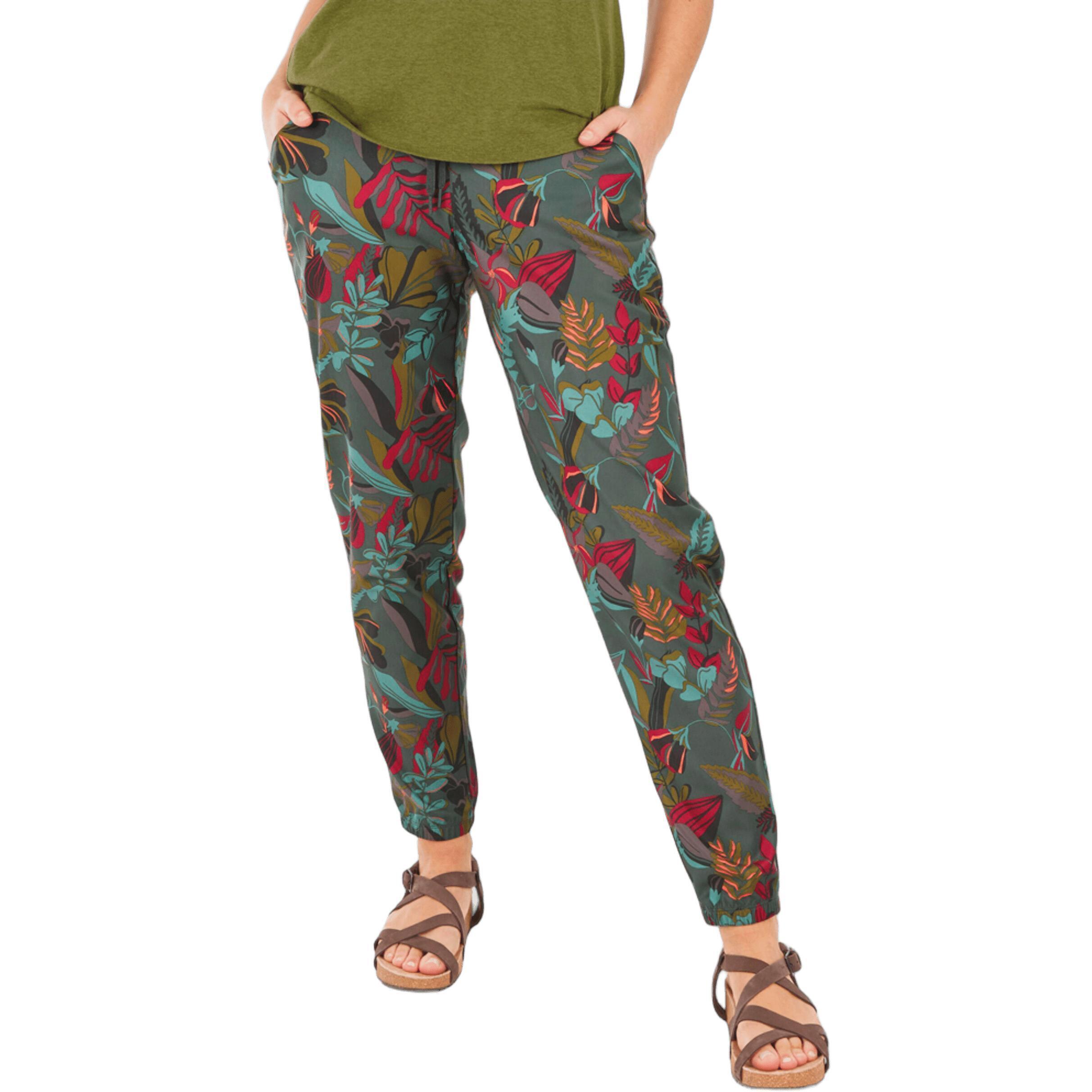 Штани жіночі для туризму Quechua NH100 8844174 34 (L30) зеленіфото1