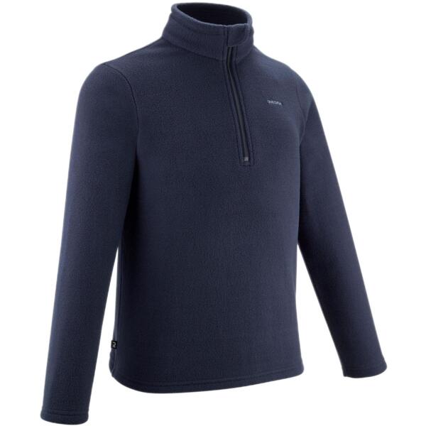 

Флисовая кофта детская для туризма Quechua MH100 966795 8-9 р (131-140 см) синяя