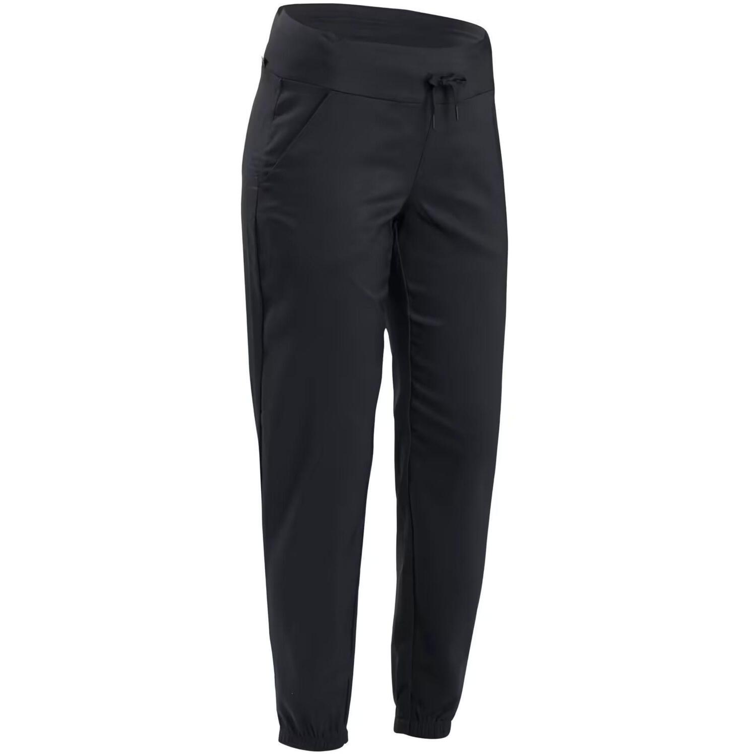 Штаны женские для туризма Quechua NH100 8588308 42 черные