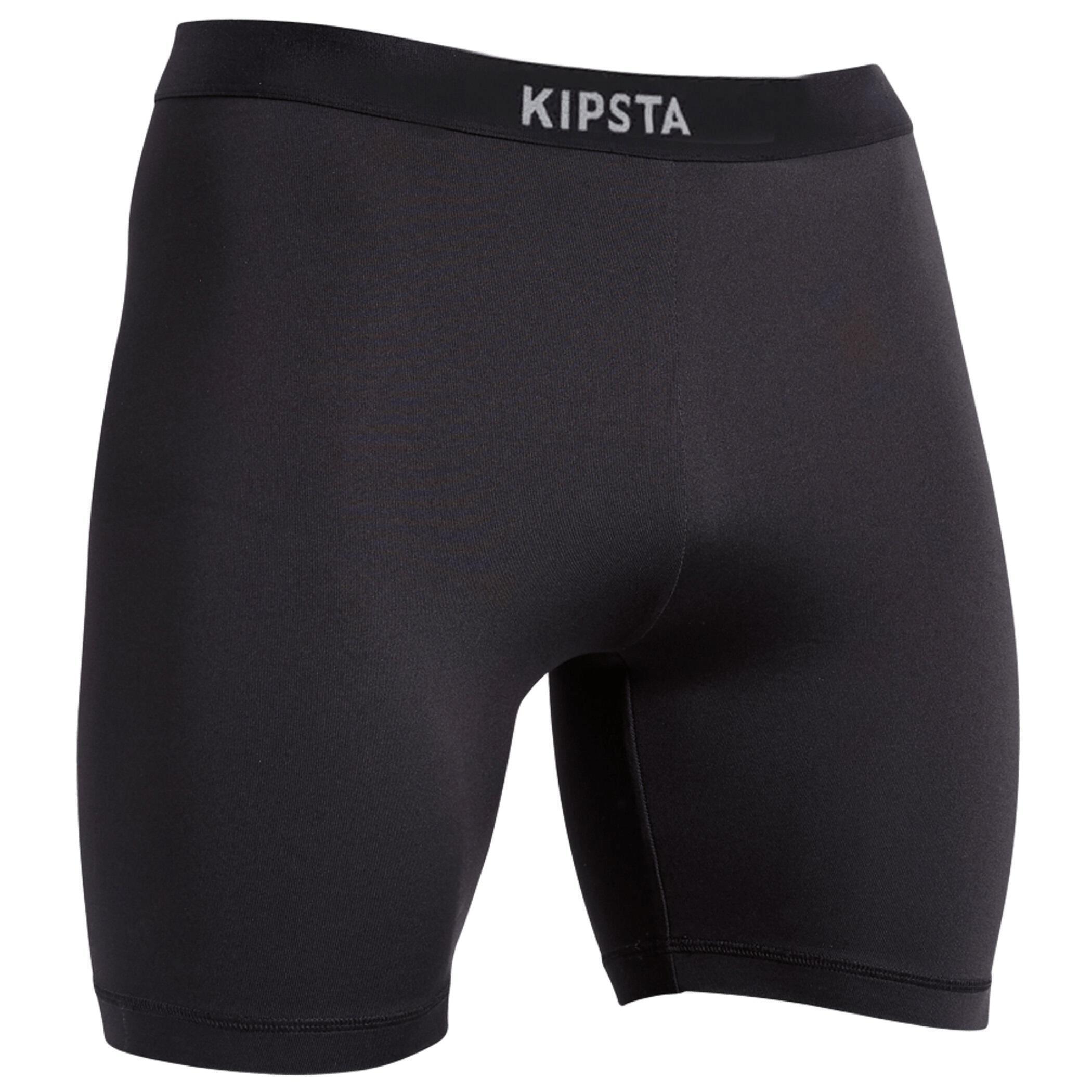 Термошорты мужские Kipsta Keepcomfort 100 8619325 XL черные фото 1