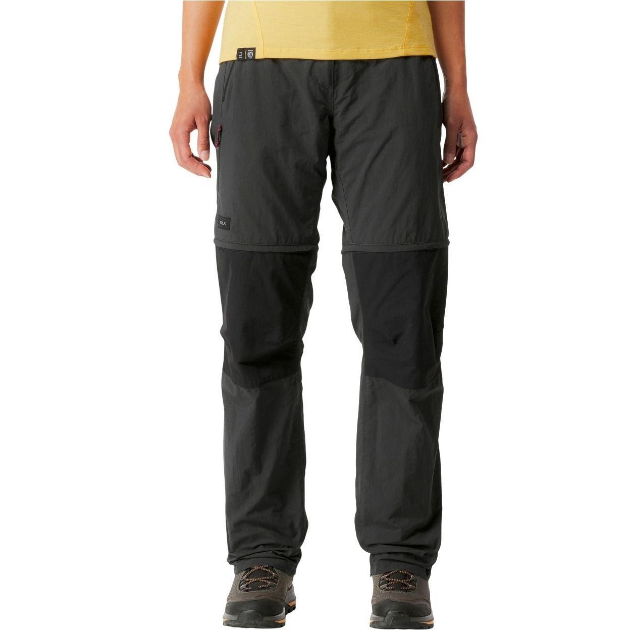 Штаны женские модульные для горного трекинга Forclaz Trek 100 8544763 36 серые фото 