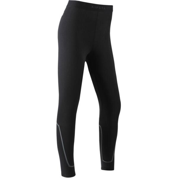 

Термоштаны детские Kipsta Keepcomfort 100 8619329 7-8 р (123-130 см) черные