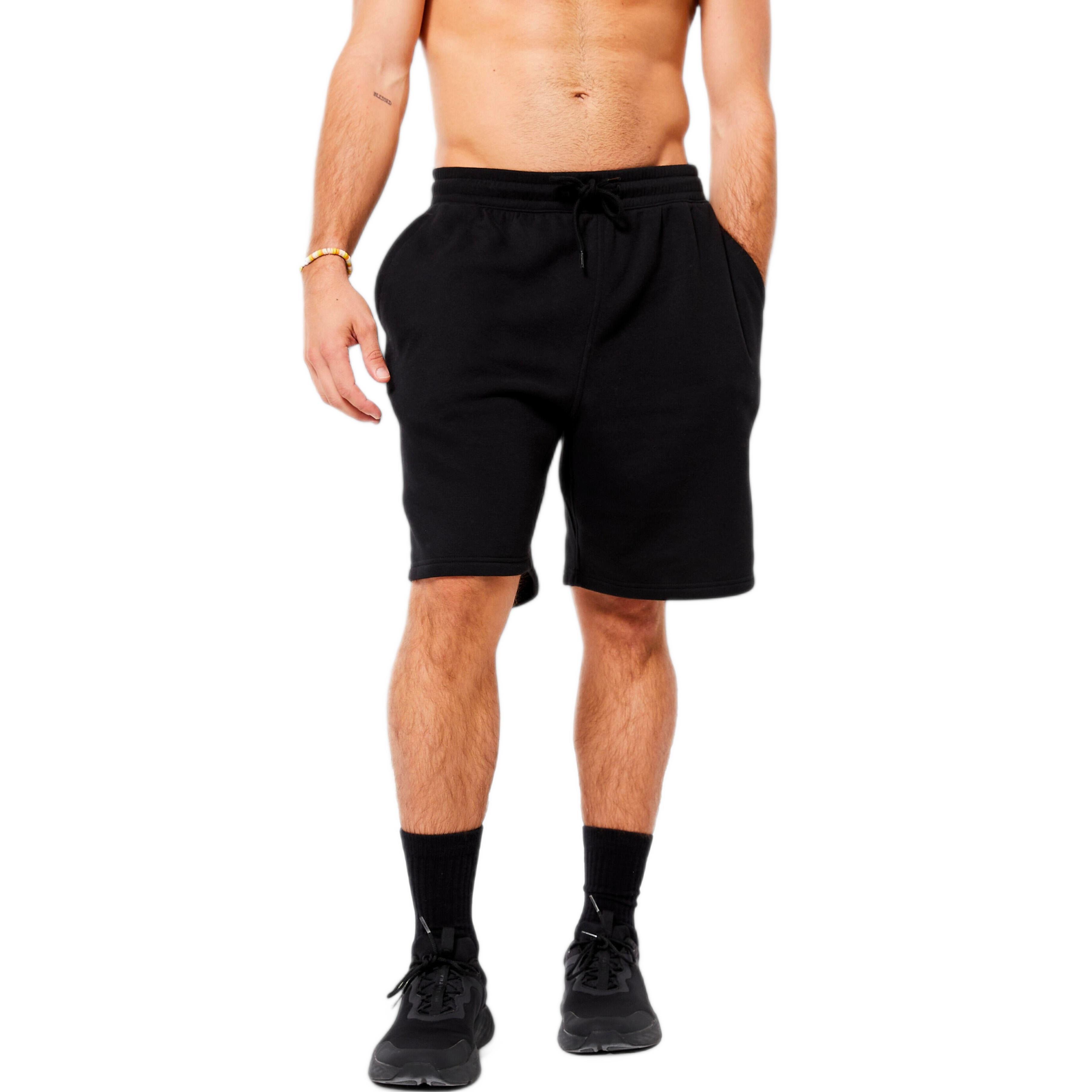 Шорти чоловічі Domyos 500 флісові 8842312 3XL чорніфото1
