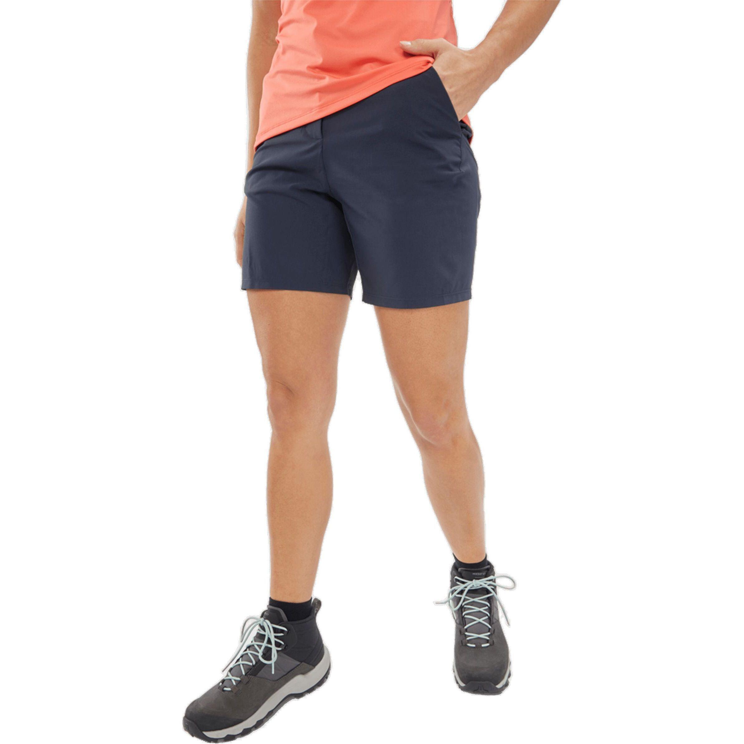 Шорты женские для горного туризма Quechua MH100 8619679 42 синие фото 1