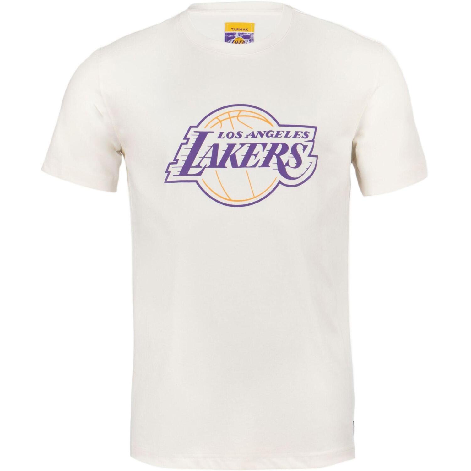 Футболка для баскетбола Tarmak 900 NBA Lakers 8819950 XS белая фото 