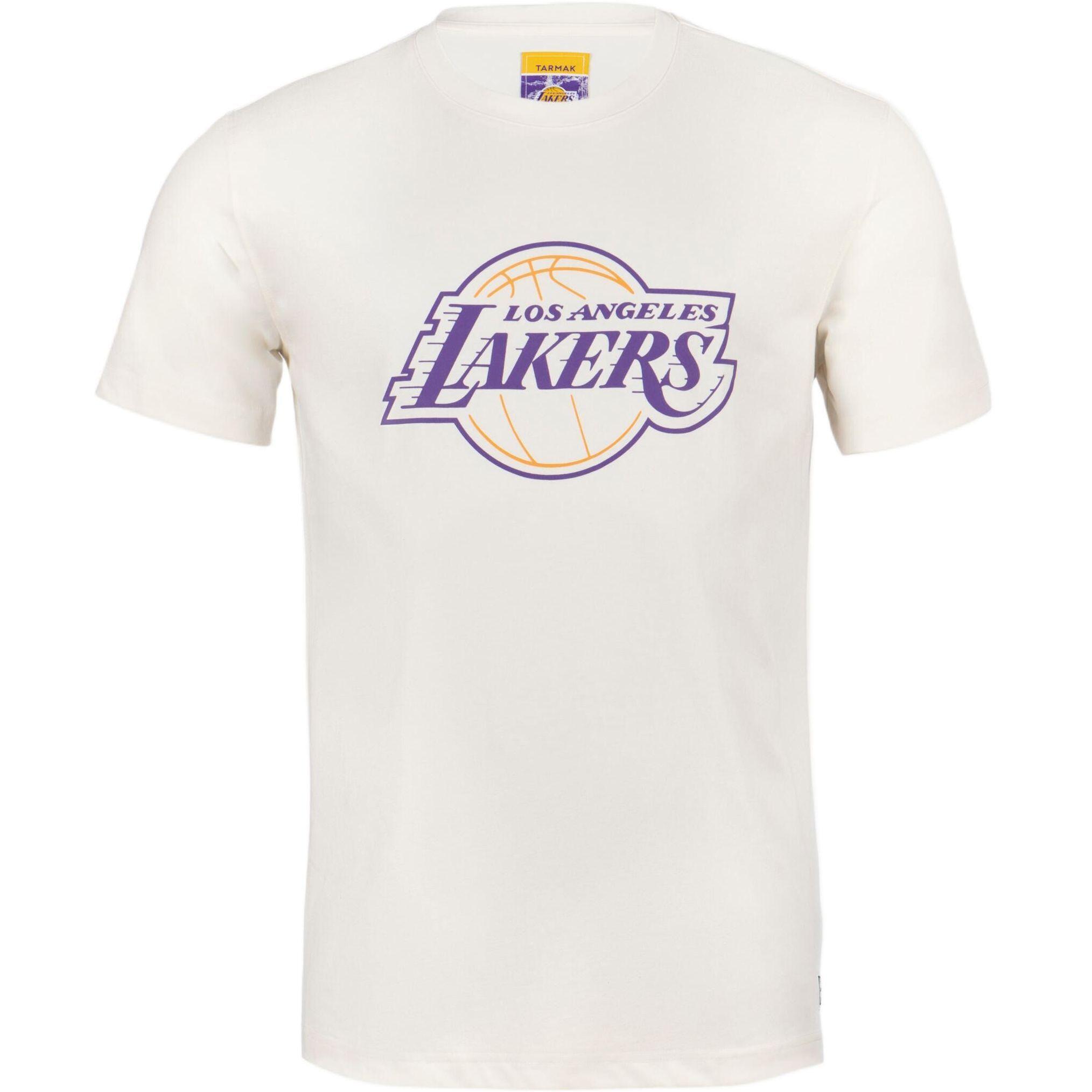 Футболка для баскетбола Tarmak 900 NBA Lakers 8819950 XS белая фото 1