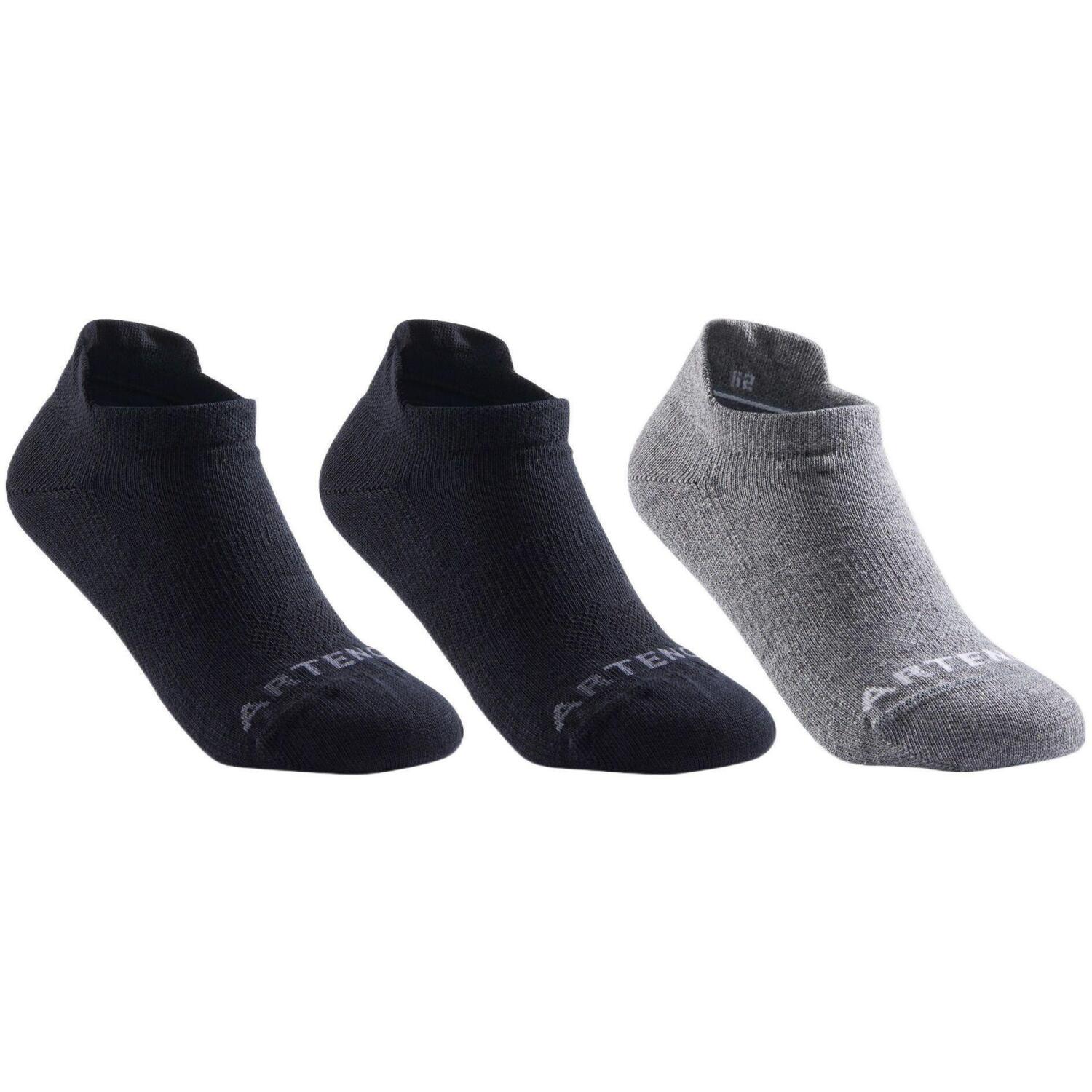 Носки низкие детские для тенниса Artengo RS 160 3 пары 8640102 27-30 мультиколор