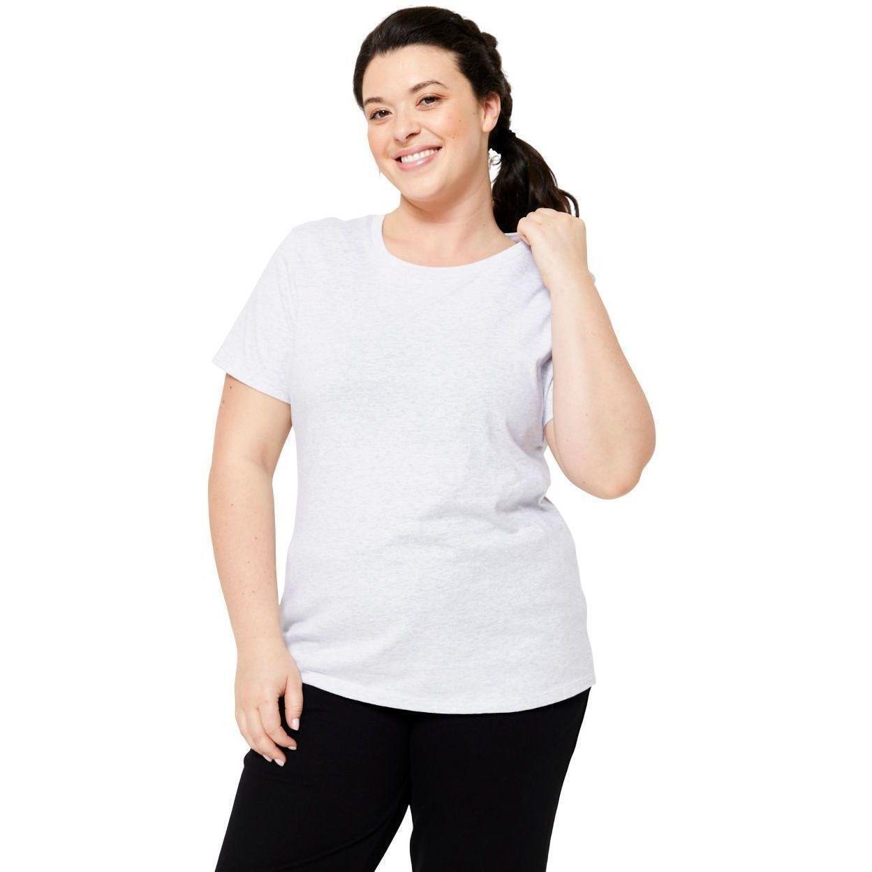 Футболка спортивная женская Domyos 500 8736399 3XL серая фото 1