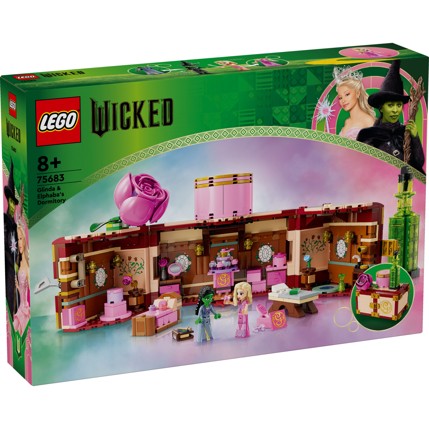 Конструктор LEGO 75683 Wicked Кімната Глінди та Ельфабифото