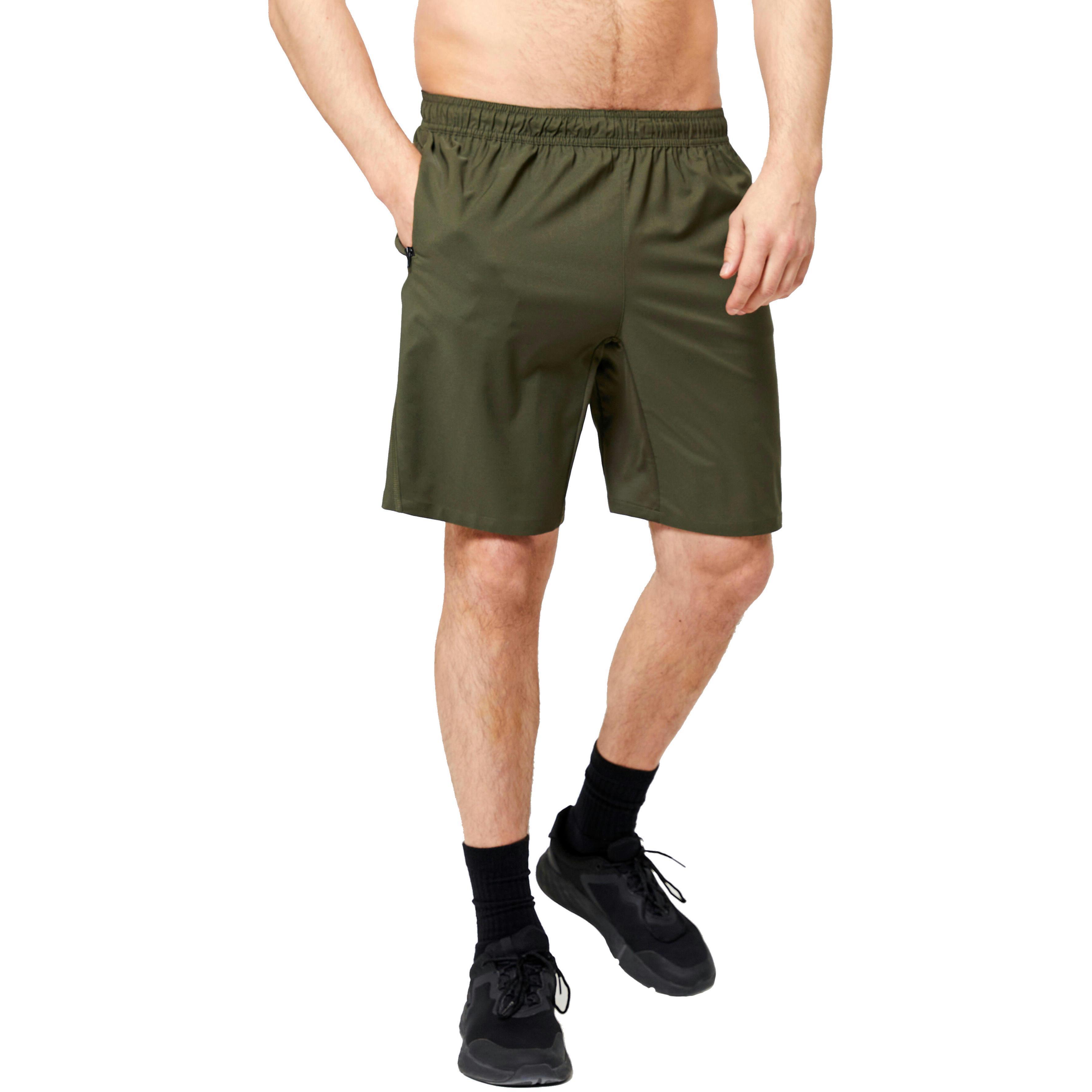 Шорты мужские для фитнеса Domyos 120 8547818 M зеленые фото 1