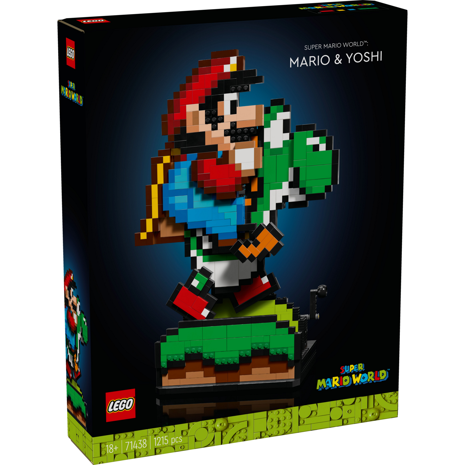 Конструктор LEGO 71438 Super Mario World: Марио и Йоши фото 