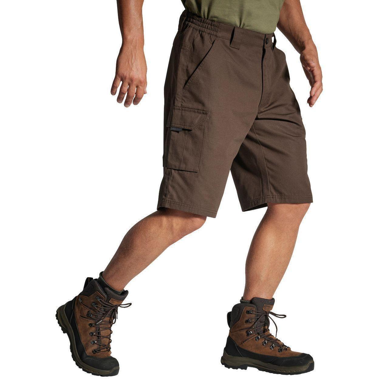 Шорты-бермуды мужские для охоты Solognac 500 8355975 XL коричневые фото 1