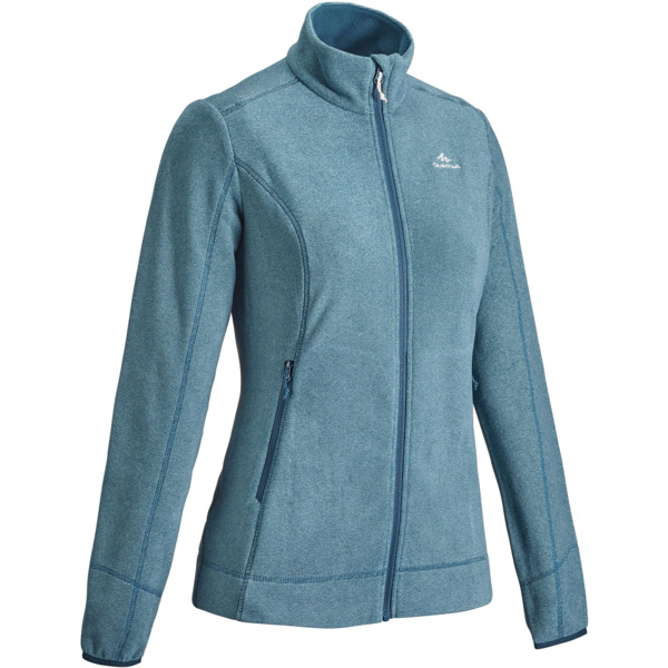 

Кофта флисовая женская для горного туризма Quechua MH120 8550837 2XL бирюзовая