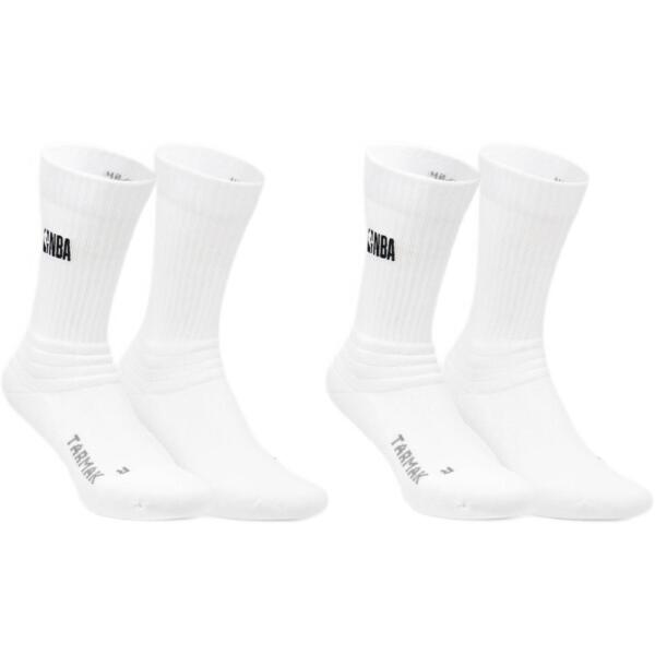 

Носки для баскетбола Tarmak SO 900 NBA AD 8828293 2 пары 45-47 белые