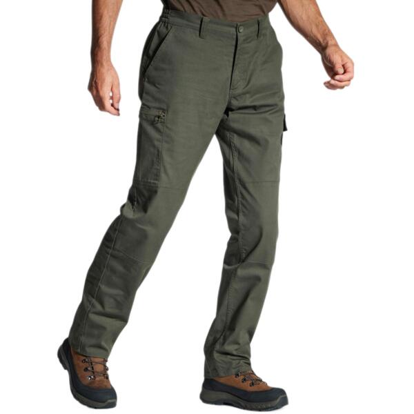 Штани чоловічі для полювання Solognac Steppe 300 8155541 XXXXL хакіфото