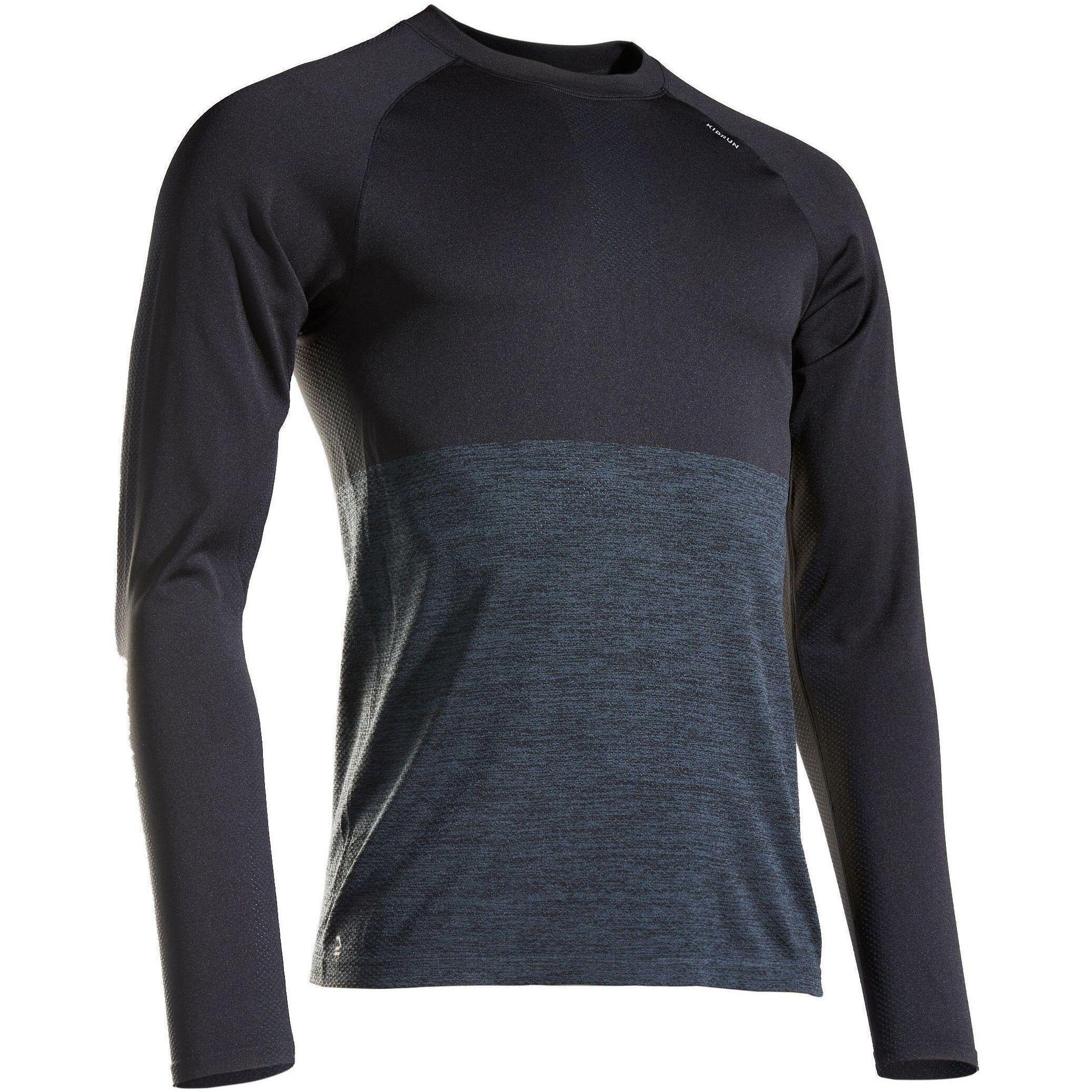 Лонгслів чоловічий Kiprun Care 8589258 L чорнийфото1