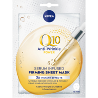 Маска тканевая для лица Nivea Anti-Wrinkle Q10 Power 28 г