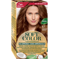 Краска для волос Wella Soft Color без аммиака 67 Шоколад