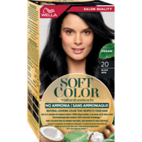 Краска для волос Wella Soft Color без аммиака 20 Черный