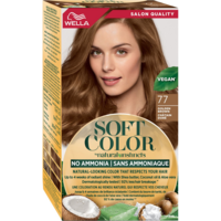 Фарба для волосся Wella Soft Color без аміаку 77 Золотисто-коричневий