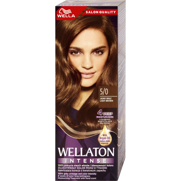 

Краска для волос Wella Wellaton Intense 5/0 Темный дуб