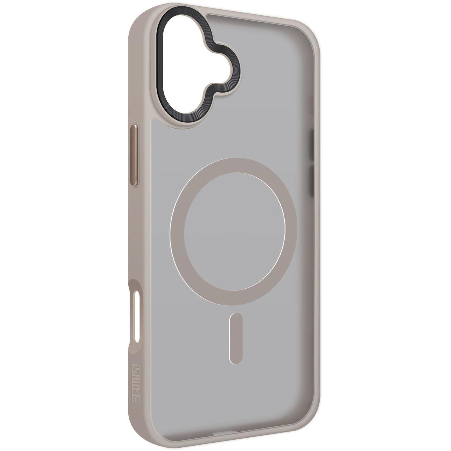 Чехол ArmorStandart Uniq MagSafe для Apple iPhone 16 Plus Titanium Gold (ARM79503)