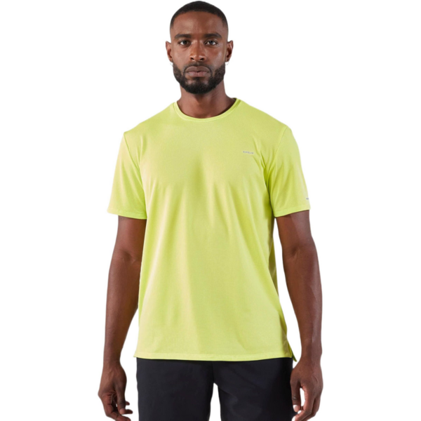 

Футболка мужская для бега Kiprun Dry 500 8861536 M желтая