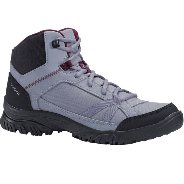

Ботинки женские для туризма Quechua NH100 8649282 39 серые