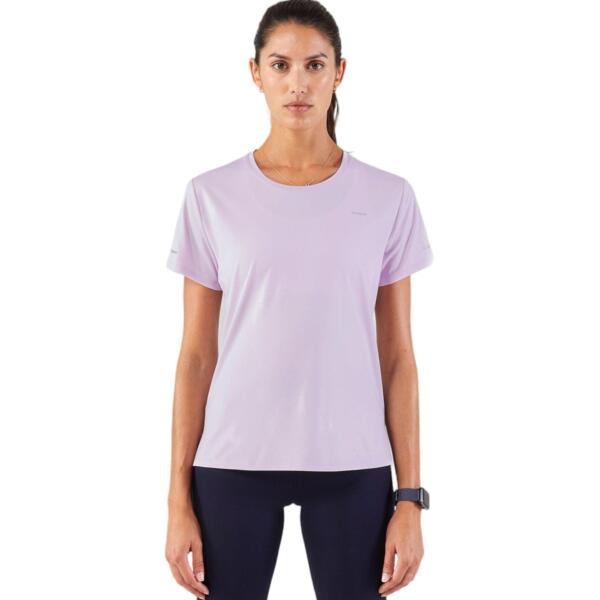 

Футболка женская для бега Kiprun Run Dry 500 8831472 XS сиреневая