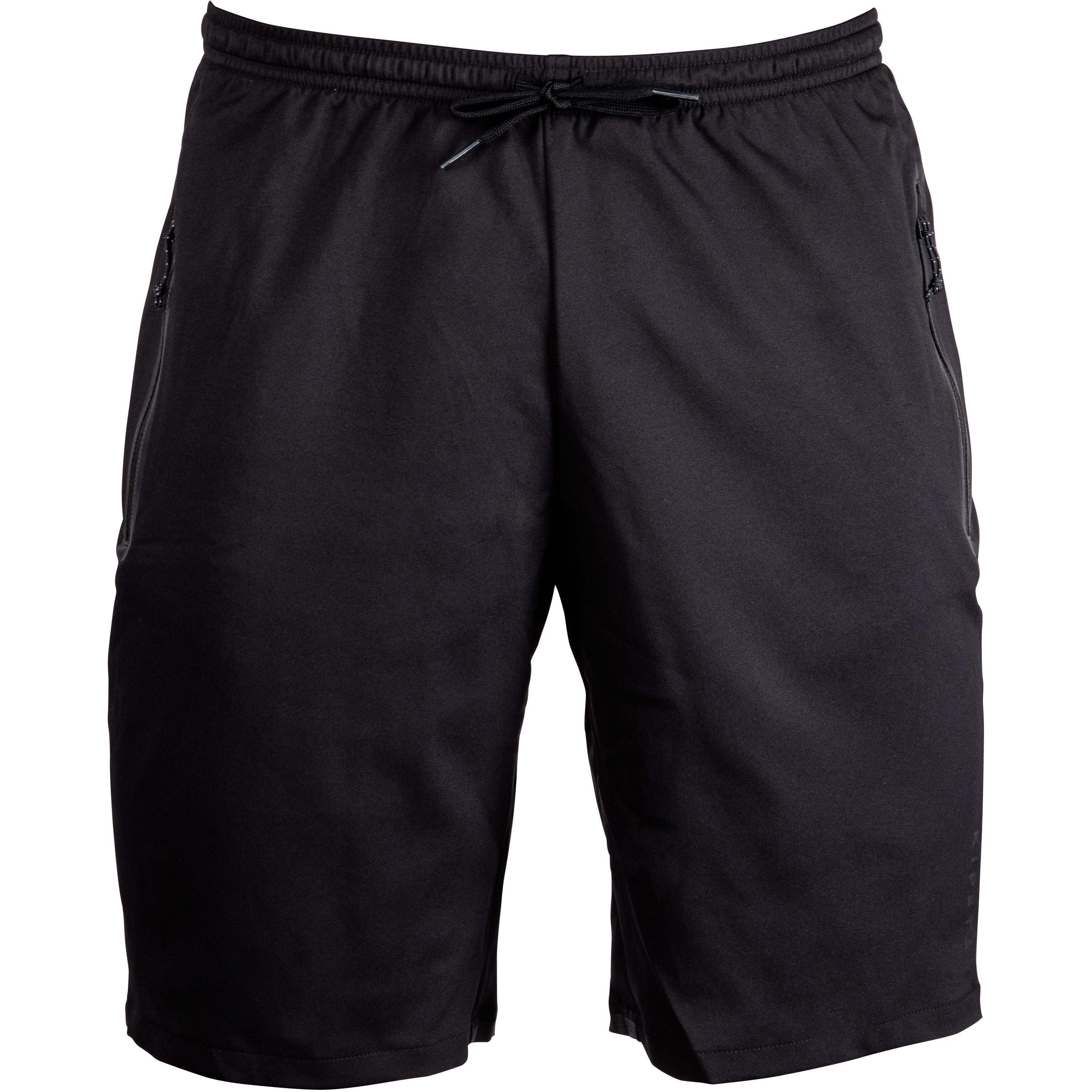 Шорты мужские для футбола Kipsta Viralto Zip 500 8585426 L черные фото 1