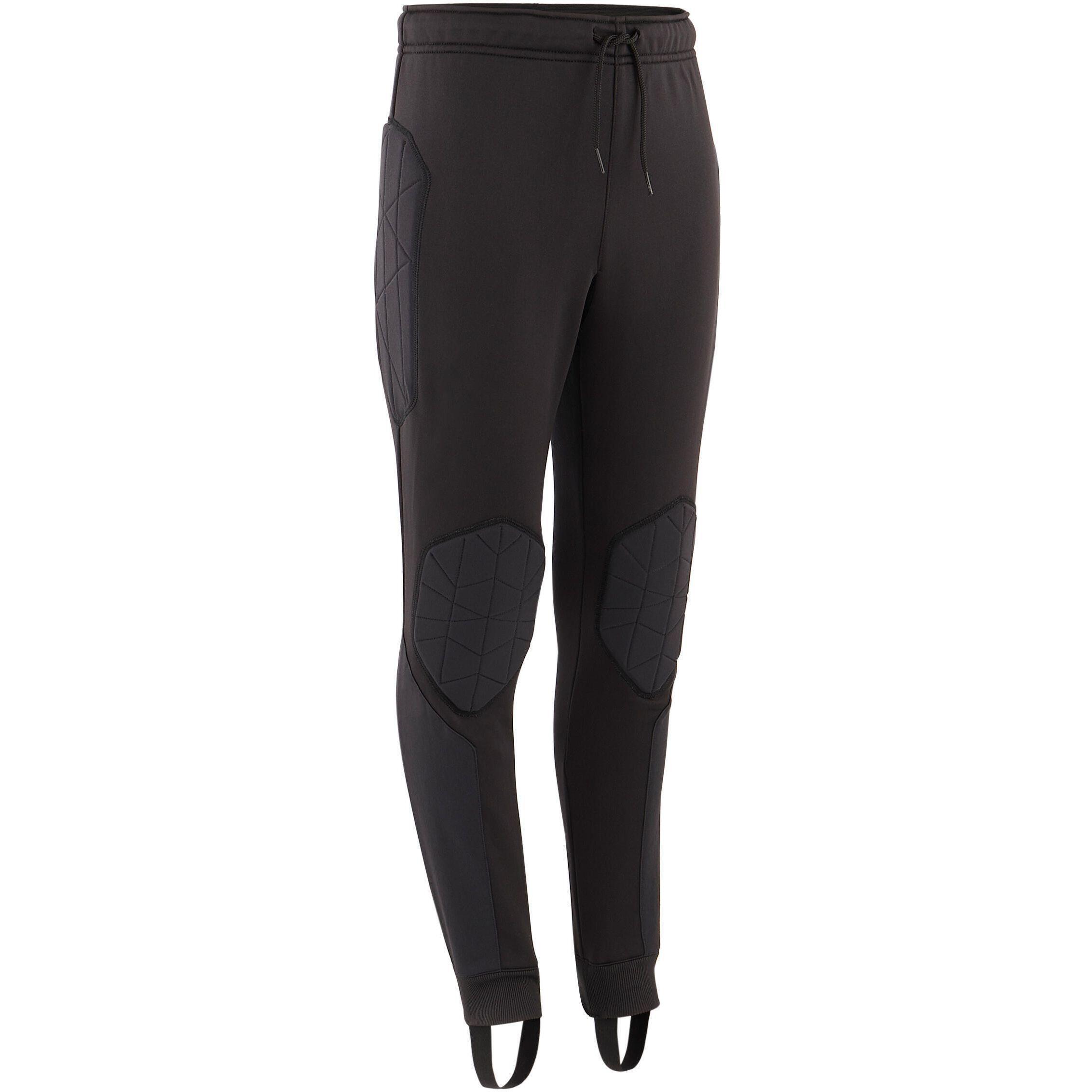 Штаны вратарские детские Kipsta 8586192 8-9 р (131-140 см) черные фото 1