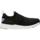 Кроссовки женские для спортивной ходьбы Decathlon PW 160 Slip-On 8774167 37 черные