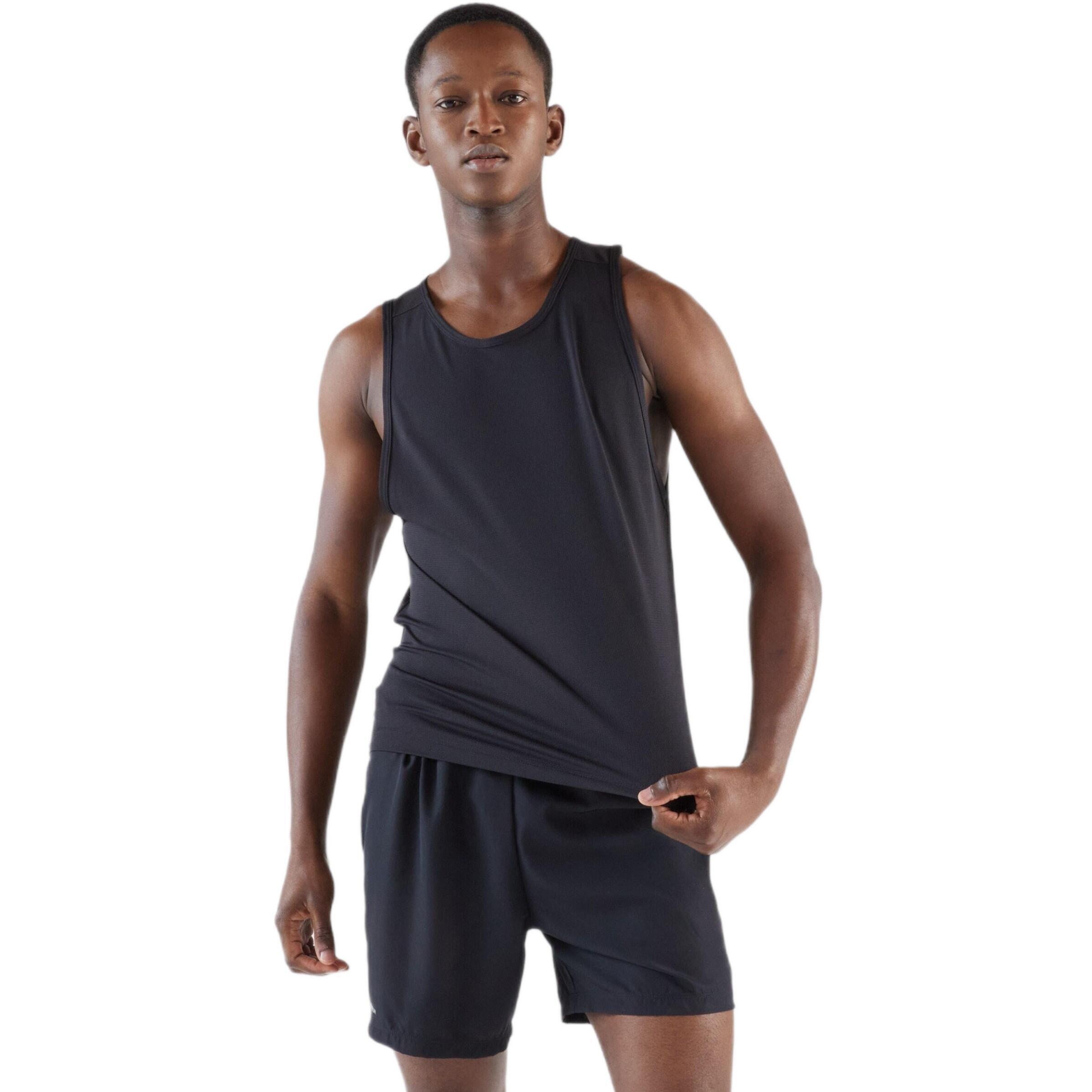 Майка мужская для бега Kalenji Run Dry 8488395 2XL черная фото 1