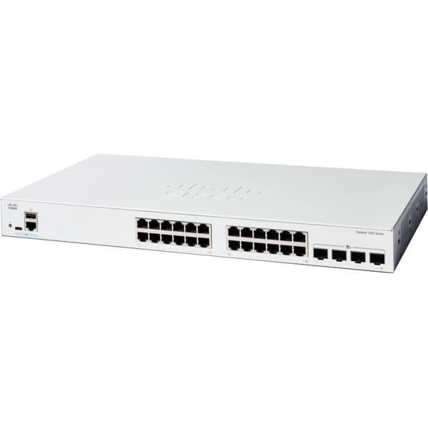 Коммутатор Cisco Catalyst 1200 24xGE, 4x10G SFP+ (C1200-24T-4X)